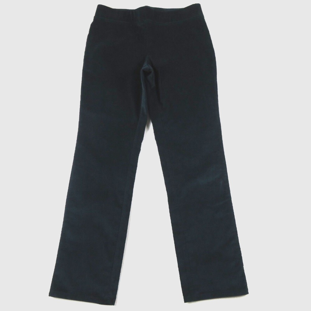 RAFAELLA dark green Pull-on velvet Pants Size 8
